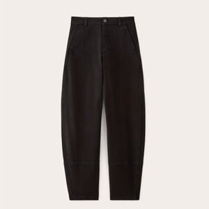 Everlane Utility Barrel Pants in Black size 00 EUC